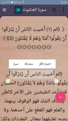 تفسير النسفي android App screenshot 9