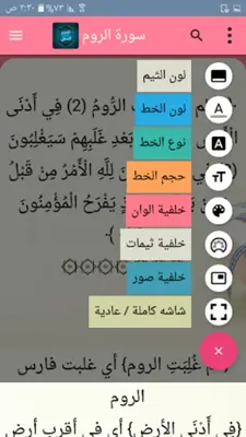 تفسير النسفي android App screenshot 14